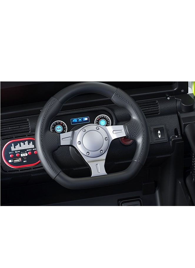 Generic - Electric Car for Kids, Electric Car - Battery Operated Rechargeable 12V - Rechargeable Electric Car for Kids, Multifunctional Electric with Parental Remote Control | Licensed Car - Image 1