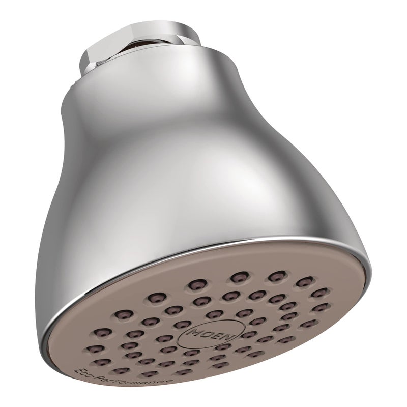Moen 6300 One-Function Spray Head Standard Showerhead, 2 1/2-Inch Diameter, Chrome - Image 1