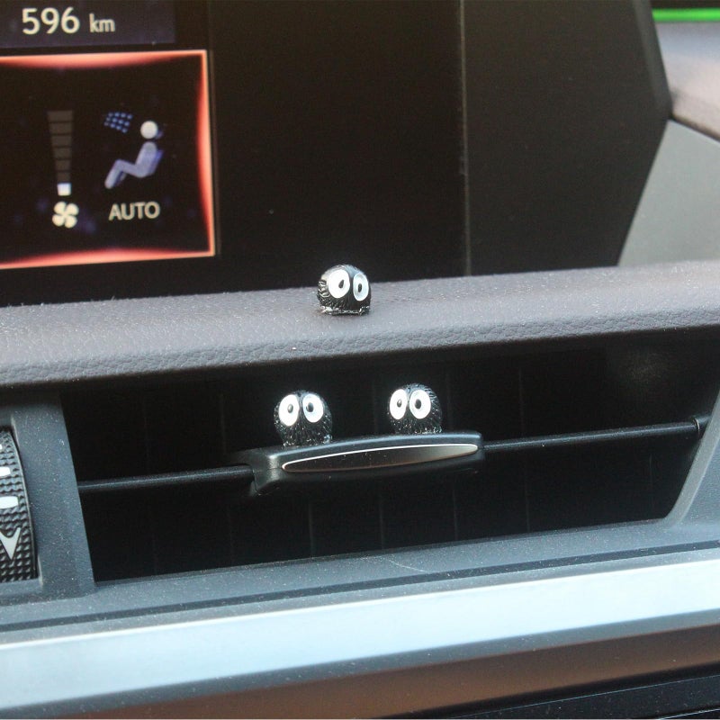 Mevodeata 50 Pcs Cute Soot Sprite Car Decor Rearview Mirror Accessories - Cute Decor for Car Home and Office Gifts - Image 5