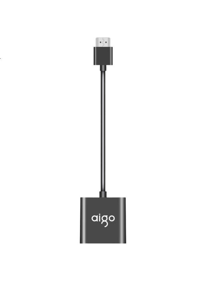 aigo Aigo Hdmi To Vga Converter, High-Definition Video Conference Expansion Dock, Presentation Split-Screen Expansion Dock, Laptop/Pc/Tv Box/Projector Adapter Kh01 - Image 3