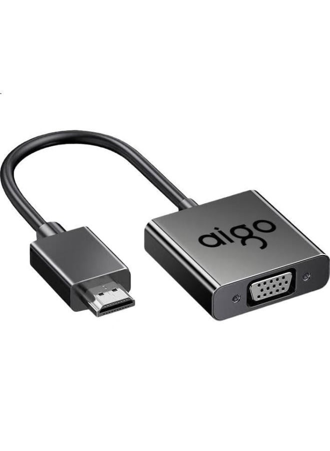 aigo Aigo Hdmi To Vga Converter, High-Definition Video Conference Expansion Dock, Presentation Split-Screen Expansion Dock, Laptop/Pc/Tv Box/Projector Adapter Kh01 - Image 1