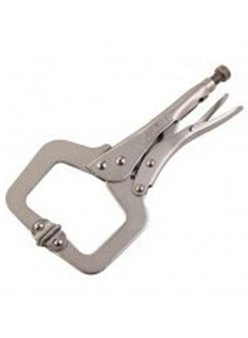 KSEIBI C-Clamp Locking Plier with Swivel Pads, Locking Pliers Adjustable Welding Clamp for Shop Home Farm and Auto Workshop Woodworking, Cabinetry, Electrician Maintenance, Repair, 11-Inch. - Image 1