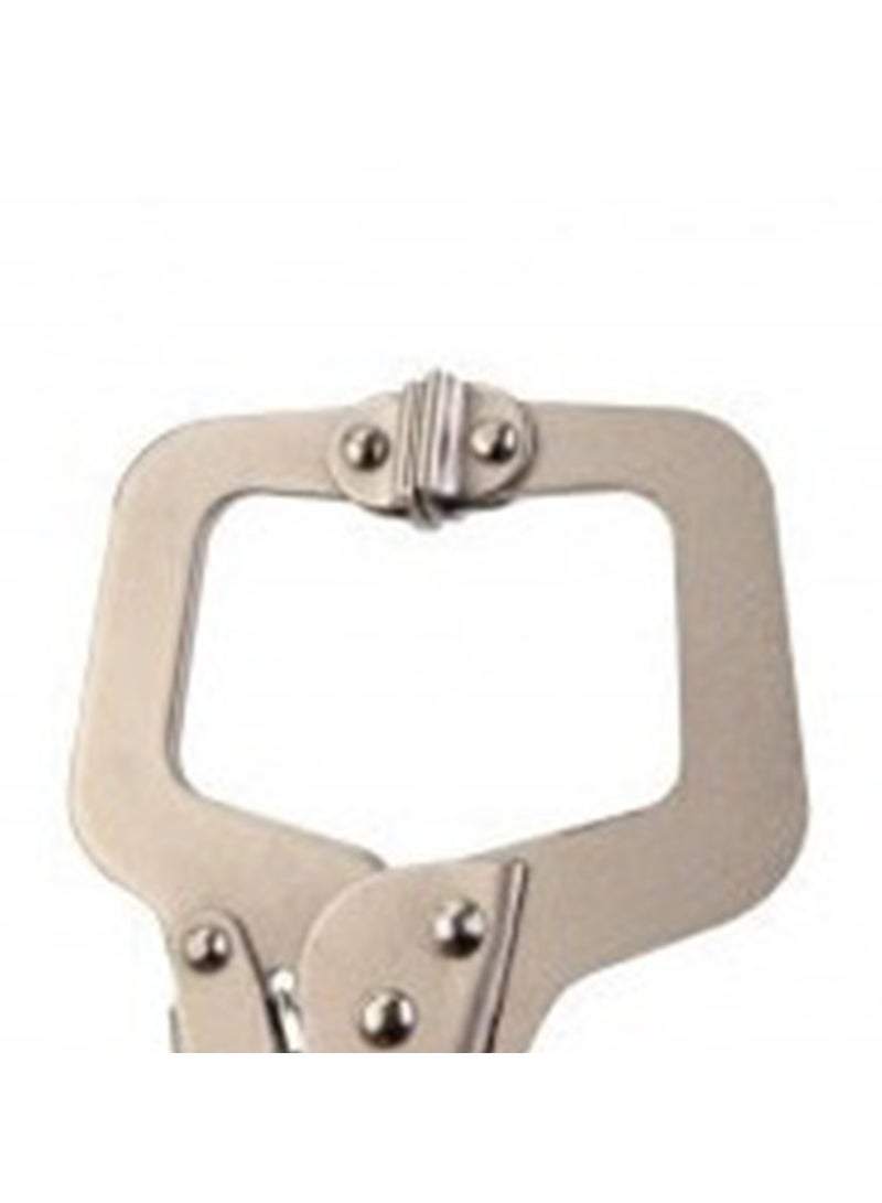 KSEIBI C-Clamp Locking Plier with Swivel Pads, Locking Pliers Adjustable Welding Clamp for Shop Home Farm and Auto Workshop Woodworking, Cabinetry, Electrician Maintenance, Repair, 11-Inch. - Image 4