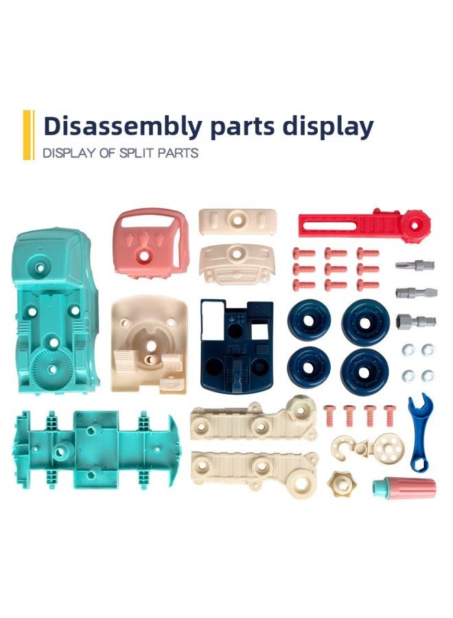 DIY Disassembly And Assembly Engineering Vehicle Excavator Boom Truck Rolling Wheel Dump Truck Construction Truck Toy-Specifications:900D - Image 3