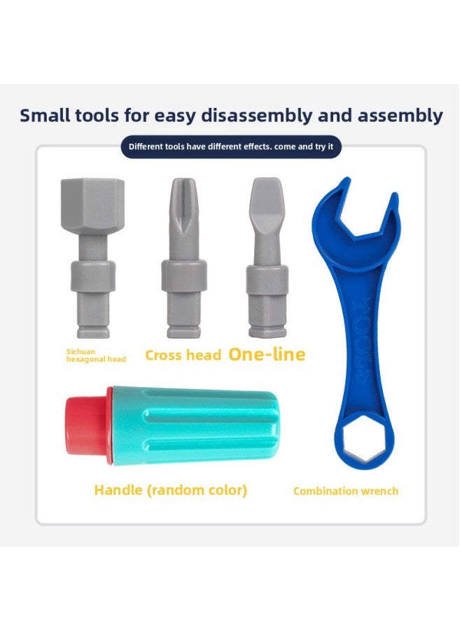 DIY Disassembly And Assembly Engineering Vehicle Excavator Boom Truck Rolling Wheel Dump Truck Construction Truck Toy-Specifications:900D - Image 4