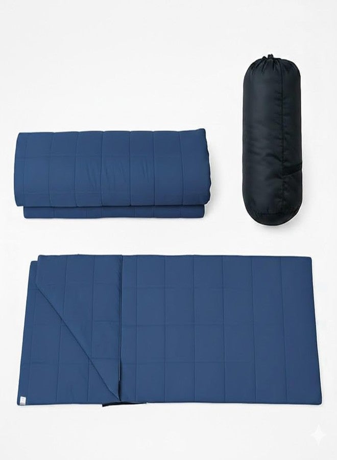 Mysasleep Mysa Sleep Train Sleeping Bag with Pillow Cover | Lightweight Rectangular Sleep Bag for Travelling,Washable Personal Travel Bag for Airport, Trains & Hotels - Stay Clean & Sleep Better Anywhere - Image 1