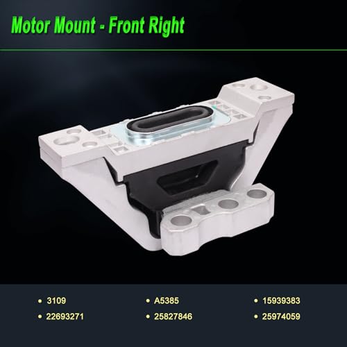 SHICHU Set of 3 Engine Motor Mount Compatible with Chevy 2005-2010 Cobalt 2006-2011 HHR 2007-2010 Pontiac G5 2005-2007 Saturn Ion 2.0L 2.2L 2.4L Automatic Replace for 3086 A5374 3081 A3081 3109 A5385 - Image 4