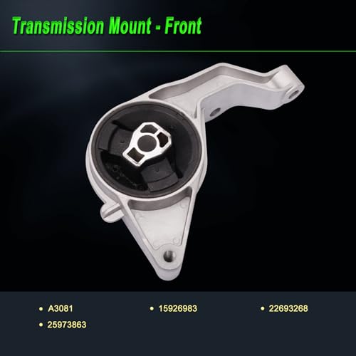SHICHU Set of 3 Engine Motor Mount Compatible with Chevy 2005-2010 Cobalt 2006-2011 HHR 2007-2010 Pontiac G5 2005-2007 Saturn Ion 2.0L 2.2L 2.4L Automatic Replace for 3086 A5374 3081 A3081 3109 A5385 - Image 5