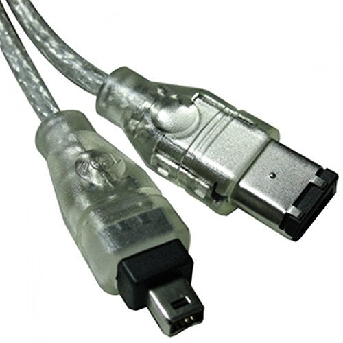 DARAHS Fox Microieee 1394 4-Pin/6-Pin 400 Mbps Firewire Cable 6 Feet-(Color May Very) - Image 2