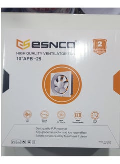 ESNCO  10 inch 220V Ventilator No Noise Cooler Squire  Window - wall Bathroom kitchen  Exhaust Fan - pzsku/Z678AA367C2AE6E83976FZ/45/_/1739561308/213bc0dd-65f4-4957-976f-85756c26ff44