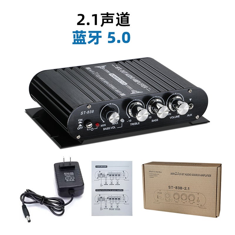 Zhengyin New Subwoofer 2.1 Channel Power Amplifier Car Mp3 Small Power Amplifier - Image 1
