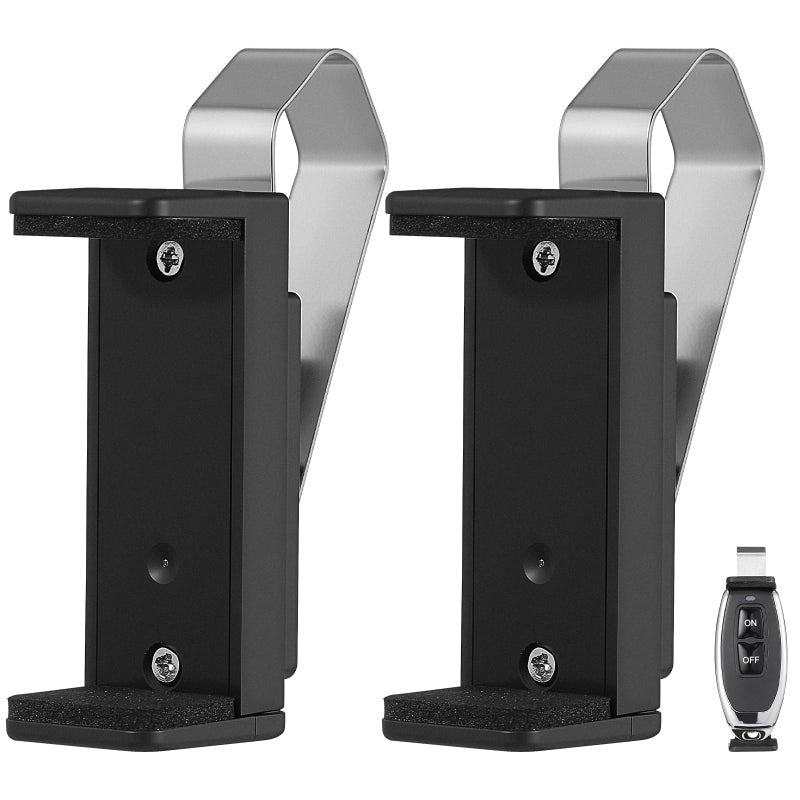 2 Pack Black Car Visor Clip Remote Holder for Garage Door Opener Vehicle Interior Accessories - Image 2