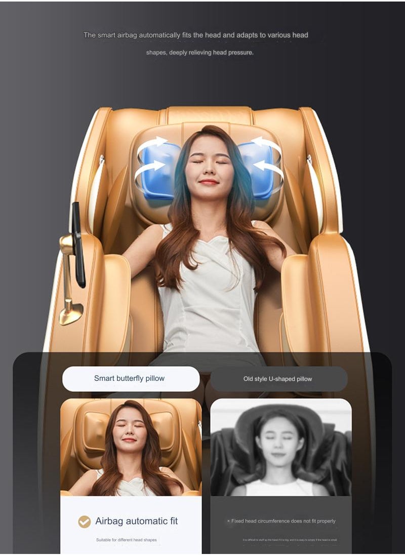 ETG （5 Years Warranty）Massage Chair Full Body,Zero Gravity Massage Chair with Heat and Foot Massage,Full Body Massage Recliner Chair with Airbags,Kneading,Bluetooth,LCD Touch Control  - Image 3