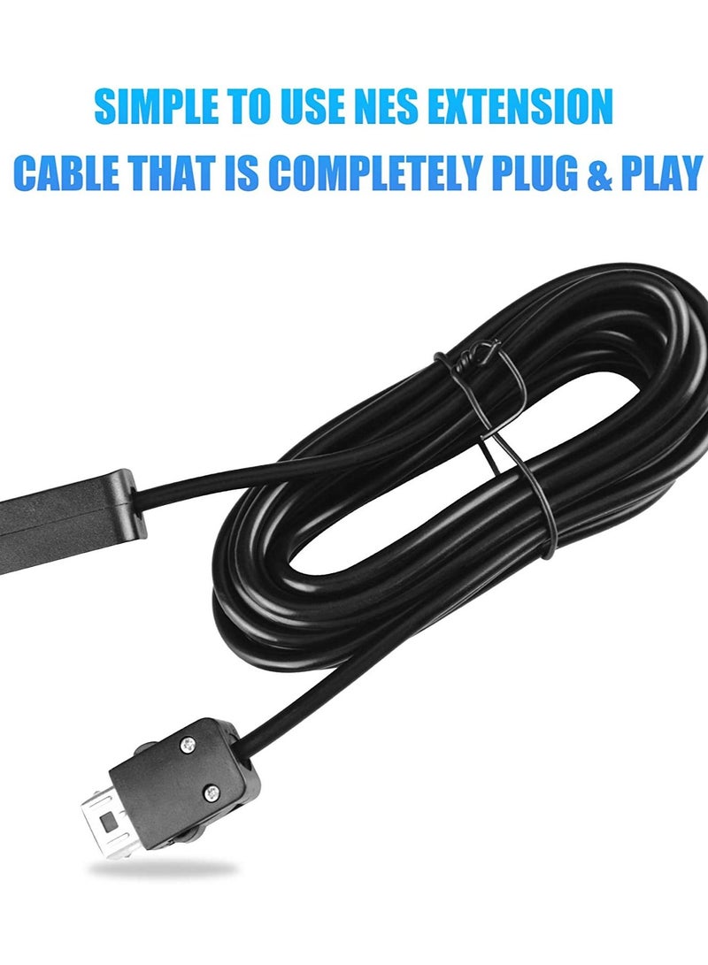 KASTWAVE Controller Extension Cable for Nintendo SNES Classic Controller, 2pcs 3m 10ft Extension Cable Accessories Compatible Super SNES Classic Controller 2017 and Mini NES Classic 2016 - Image 5