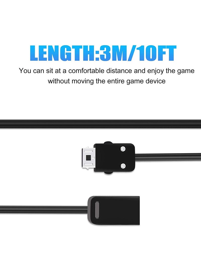 KASTWAVE Controller Extension Cable for Nintendo SNES Classic Controller, 2pcs 3m 10ft Extension Cable Accessories Compatible Super SNES Classic Controller 2017 and Mini NES Classic 2016 - Image 4