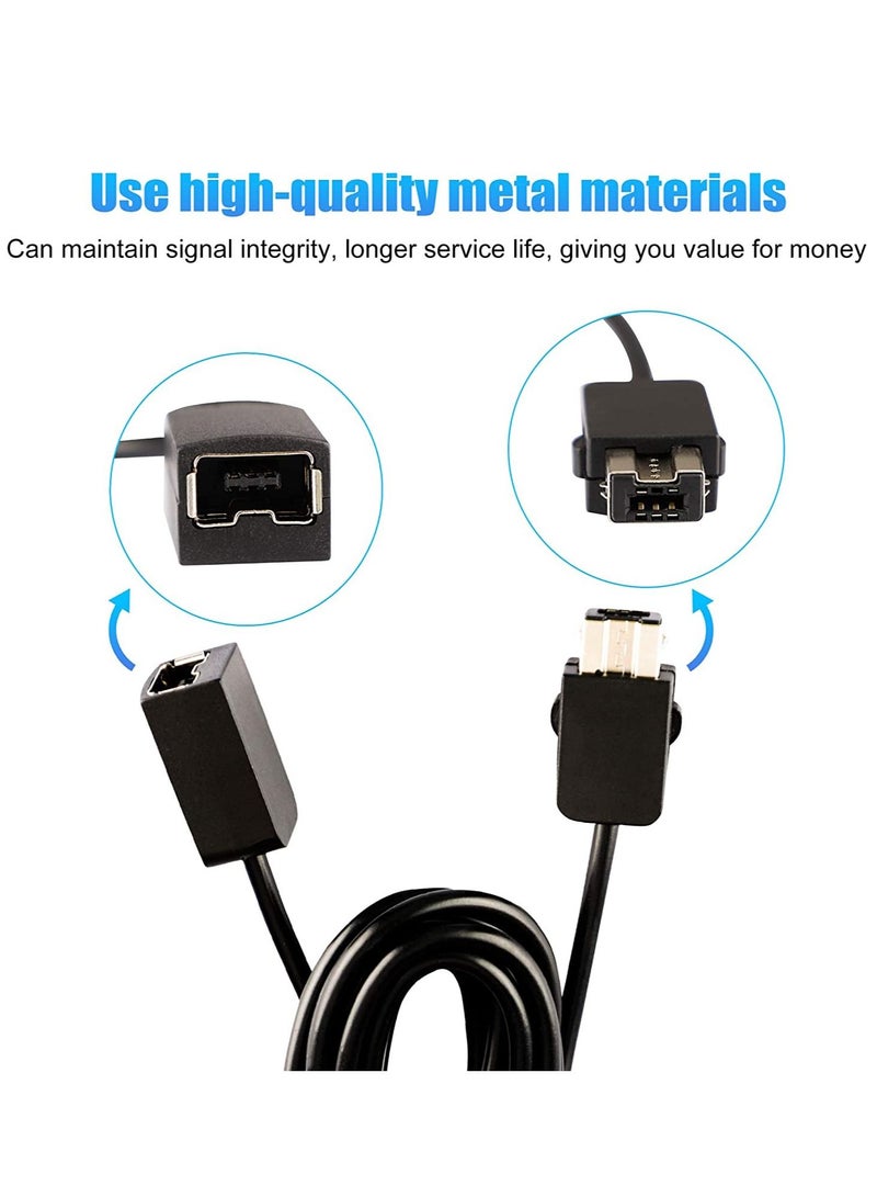 KASTWAVE Controller Extension Cable for Nintendo SNES Classic Controller, 2pcs 3m 10ft Extension Cable Accessories Compatible Super SNES Classic Controller 2017 and Mini NES Classic 2016 - Image 2