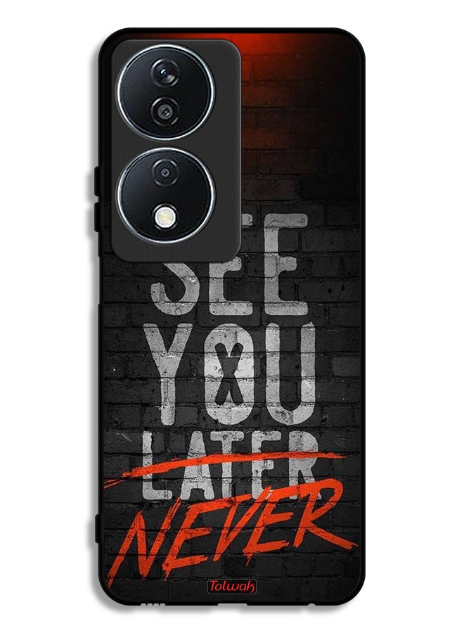Tolwak Honor X7b 5G Protective Case Cover See You Never - Image 1
