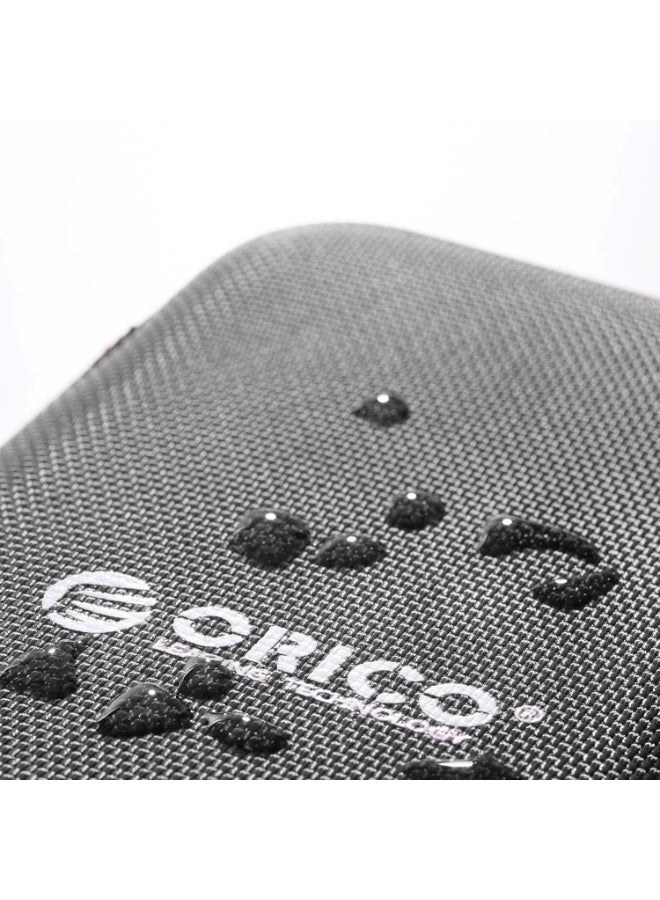 أوريكو حقيبة حماية محمولة مقاومة للماء للأقراص SSD وHDD بحجم 2.5 بوصة – جراب تخزين متين مقاوم للصدمات مع سحاب لحماية الهارد ديسك الخارجي PHD-25، خفيف الوزن ومدمج – أزرق - Image 2