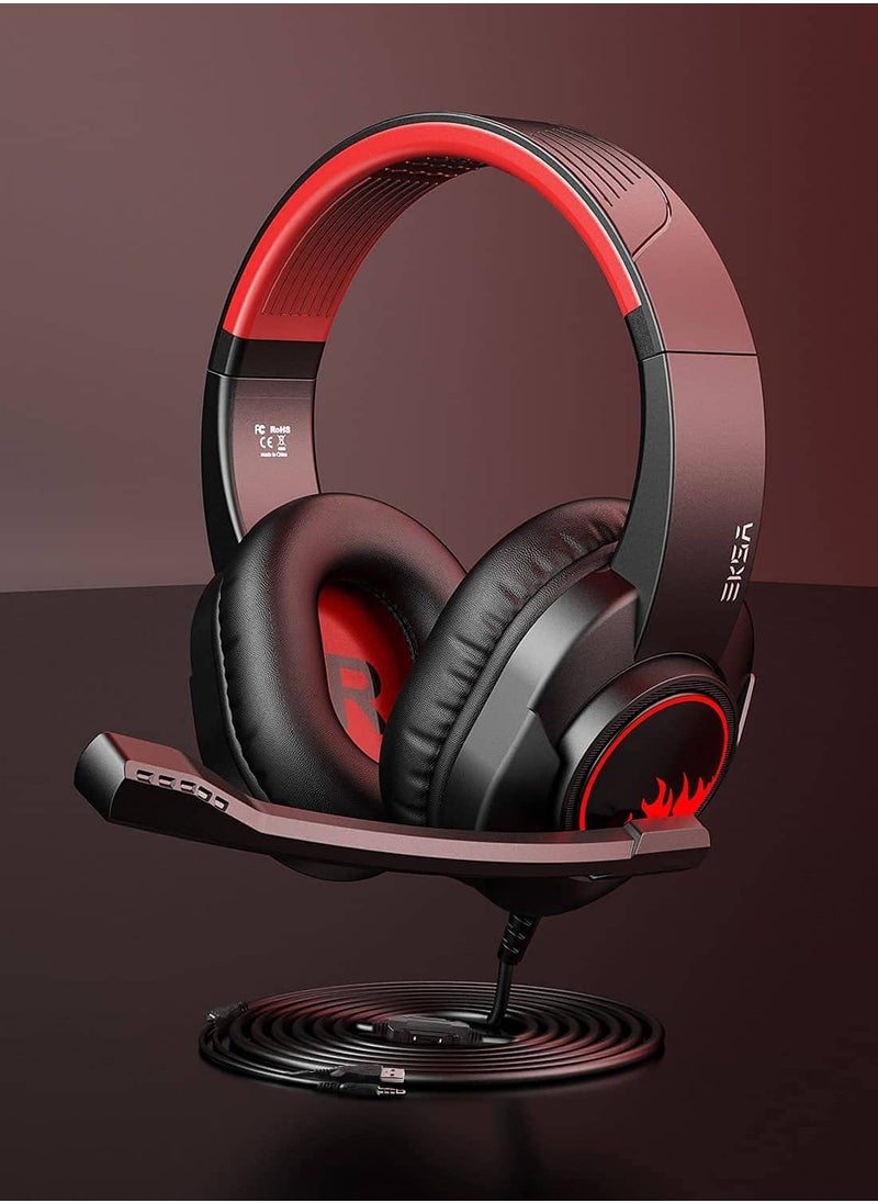 EKSA - EKSA Surround Sound Gaming Wired Headset PC/PS4-T8 - Image 1