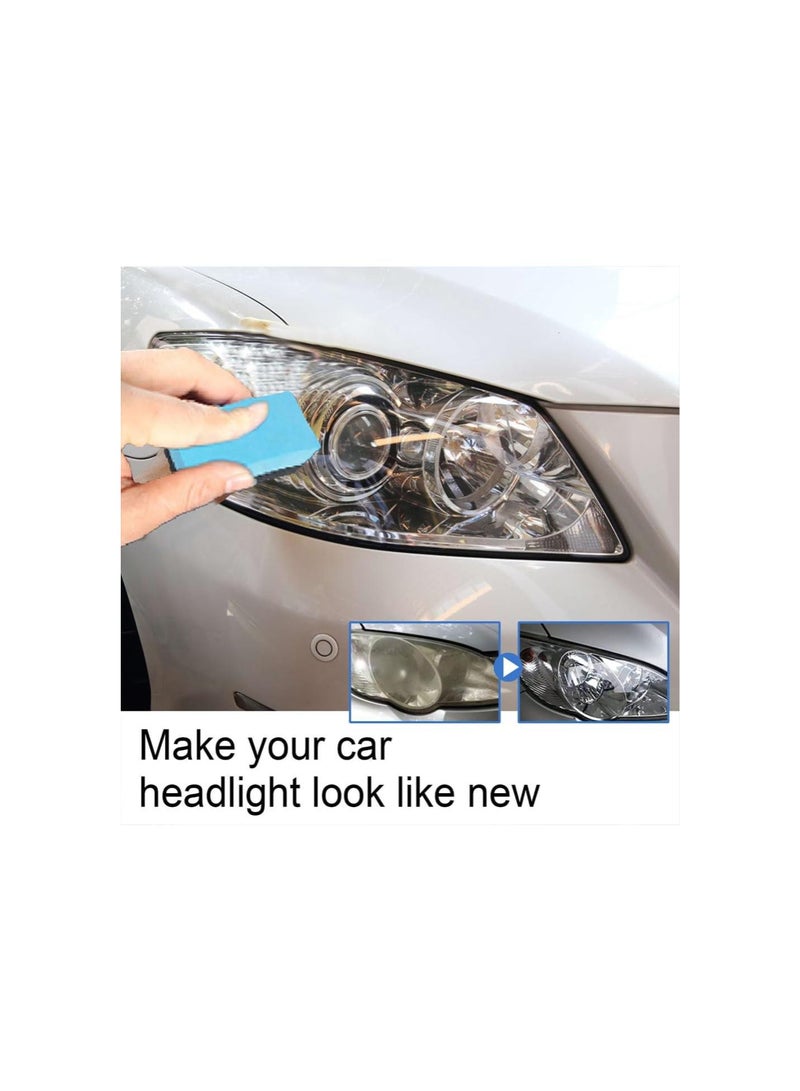 Loquat Automotive Headlight Lens Restorer, Car Headlight Lens Restoration Kit, Automotive Headlight Lens Restorer, Removes Yellowing and Cloudiness, Restores Clarity and Brightness (1pcs) - Image 5