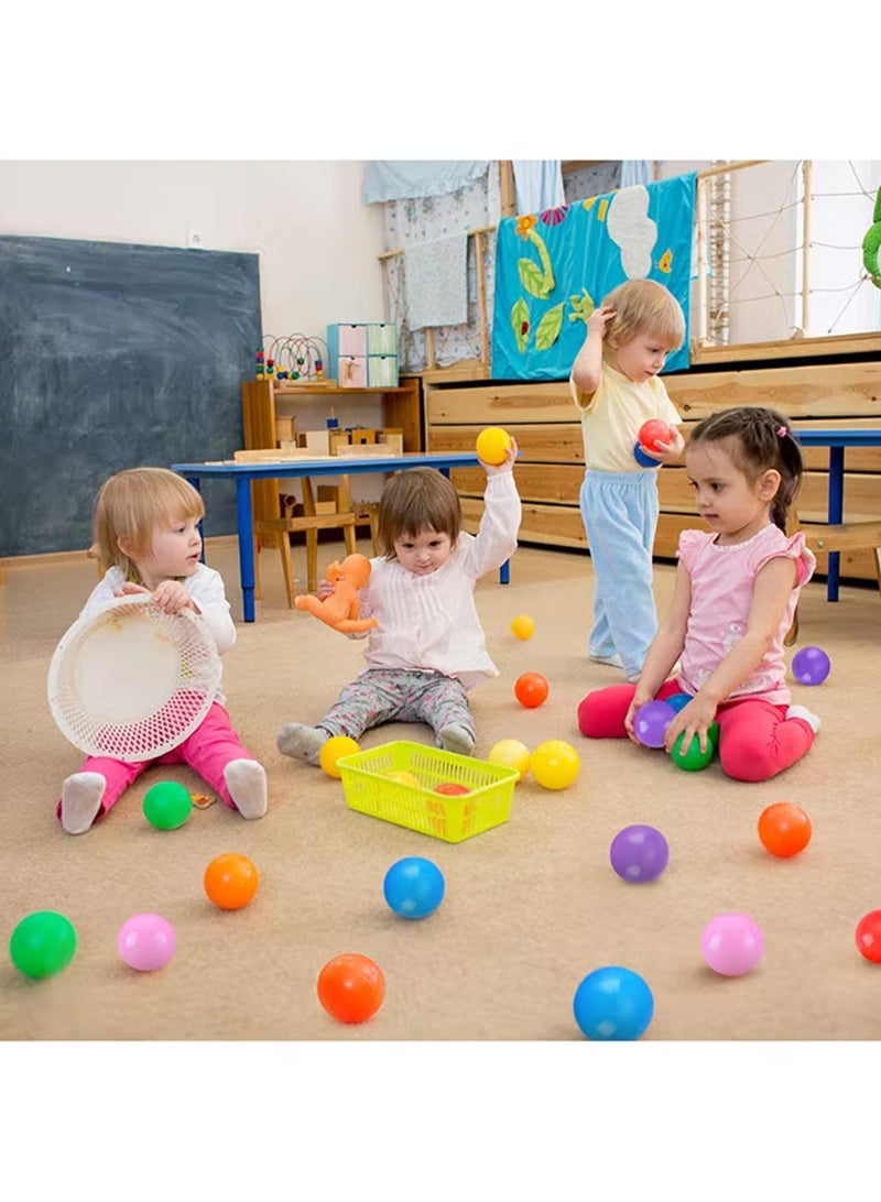 STORE 7 50 Piece Soft Ocean Pit Ball Play Set for Kids Toddlers Indoor Outdoor Home Play Everyday Use Gift - Image 2