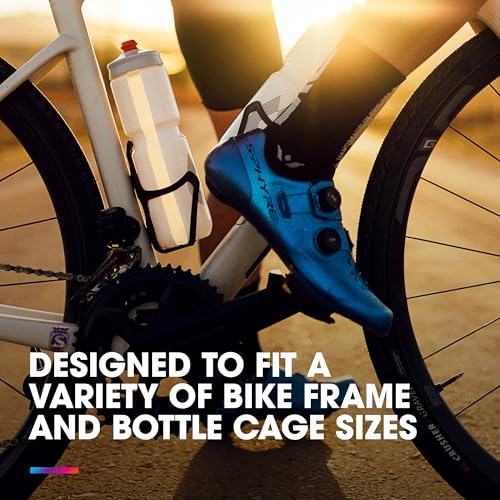HydraPak | Polar Bottle - Breakaway Surge Lightweight Bike Water Bottle 2-Pack - High Flow, Cycling & Sports Squeeze Bottle (White, 880ml / 30oz) - Image 5
