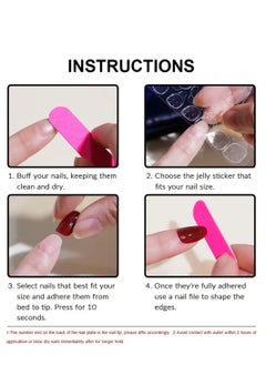 SYNSYB 24-Piece Short Square Press-on Toenails:Acrylic fasle Nails ,toe fasle nails for Seamless Fit  - Image 4