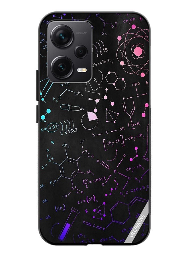 VR CREATIVE Protective Case Cover For Xiaomi Redmi Note 12 Discovery Chemistry Formula Design Multicolour - Image 1