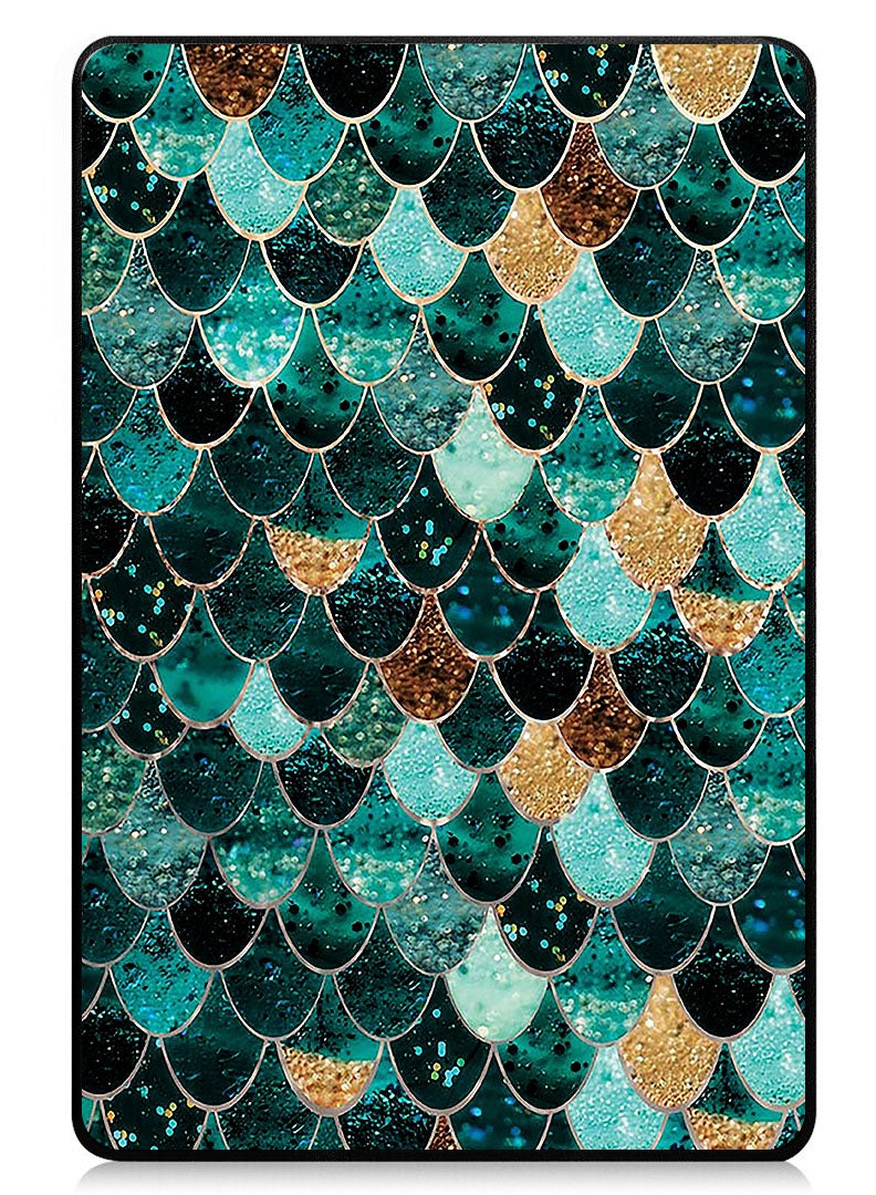 Theodor Protective Flip Case For Xiaomi Pad 7 & Xiaomi Pad 7 Pro With Trifold Stand Auto Wake Sleep Shockproof Cover - Fish Gills Pattern - Image 1