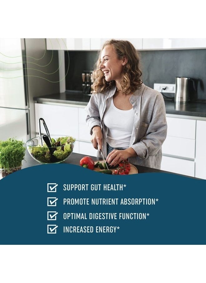 MAV Nutrition - Digestive Enzymes with Probiotics | Bloating Relief & Digestive Health for Women & Men | 400MG Enzyme Blend with Probiotic Strains for Digestion & Gut Health | Vegetarian, 3rd-Party Tested (60 ct.) - Image 1
