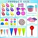 Bbiamsleep Ice Cream Sensory Bin 61 Pcs Ice Cream Sensory Bin Fillers with 11 Mould 9 Tools for Home Decor - Image 4