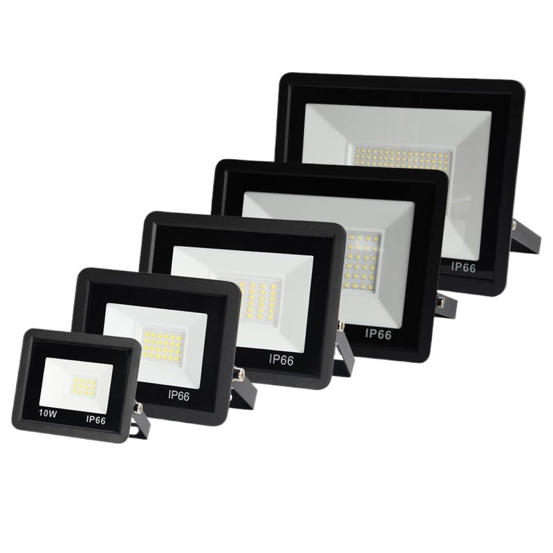 100W Cold White LED Flood Light IP66 Waterproof Outdoor Spotlight Street Wall Lamp - Image 2