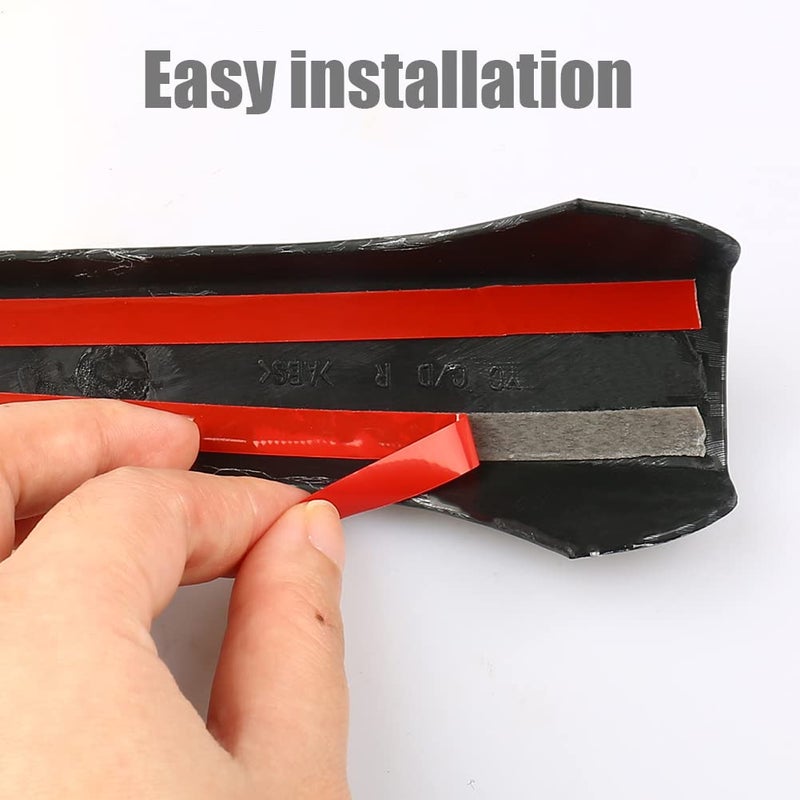 sportuli Carbon Fiber Mirror Covers +Door Handle Covers Replacement for 2011-2021 Jeep Grand Cherokee and Dodge Durango - Image 5