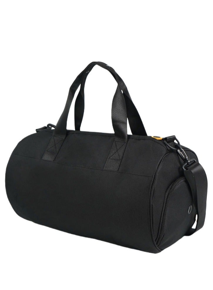 Lullaxx Lullaxx Black Fitness Bag - Dry - Wet Separation, Independent Shoe Compartment - Stylish, Durable for Gym, Travel & Daily Use  - Image 2