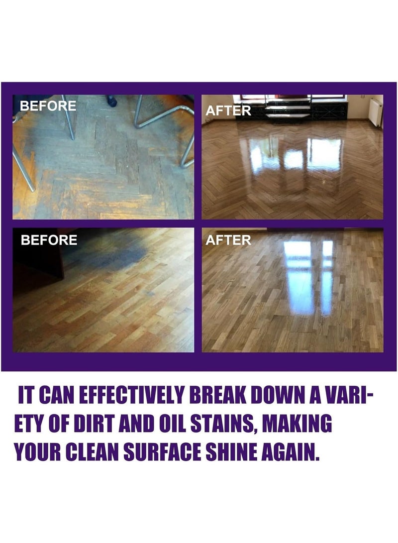 JUE-FISH Lavender Scent Floor Cleaning Solution, 100ml for Robot Vacuums and Wet/Dry Mop Cleaners, Multi-Surface Cleaner for Hardwood, Tile, Vinyl - Image 3