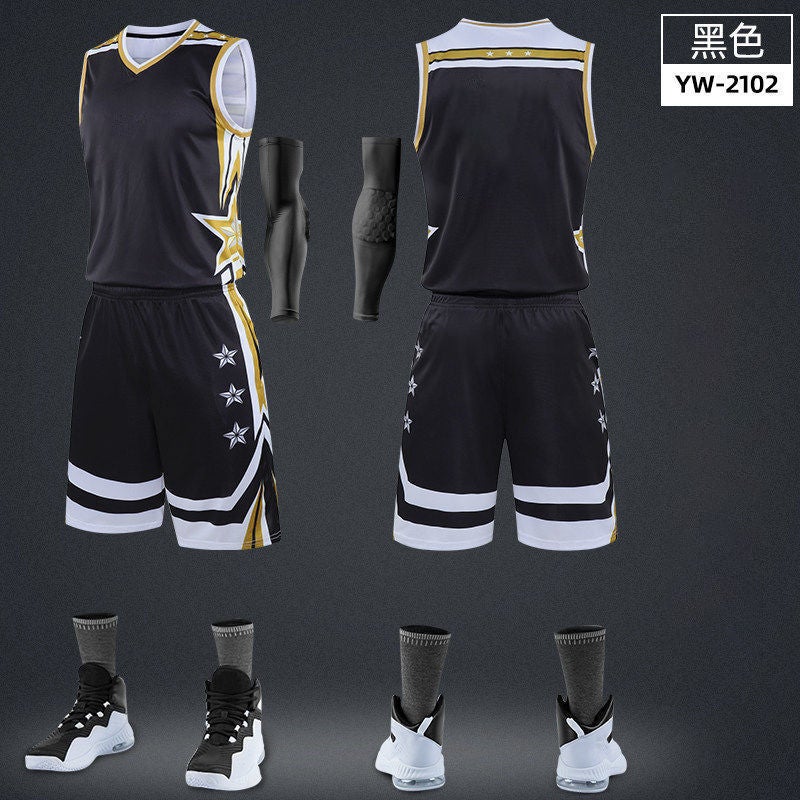 Basketball Uniform Suit For Male And Female College Students Summer Game Basketball Uniform Training Team Uniform Sports Vest Basketball Uniform - Image 1