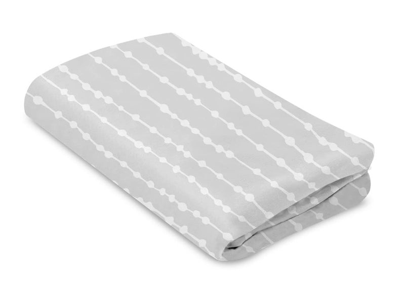 4moms mamaRoo Sleep Waterproof Bassinet Sheet Beads Grey