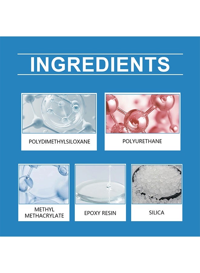 Homonth Black Silicone Sealant, RTV Silicone Gasket Maker, High Temperature, Oil Resistance, Seals Engine Parts Such as Cylinder Heads, Oil Sumps, Water Pumps (50g) - Image 2