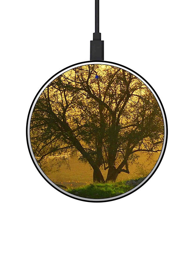 ثيودور شاحن لاسلكي سريع رفيع للغاية بقدرة 15 وات متعدد الألوان - Image 1