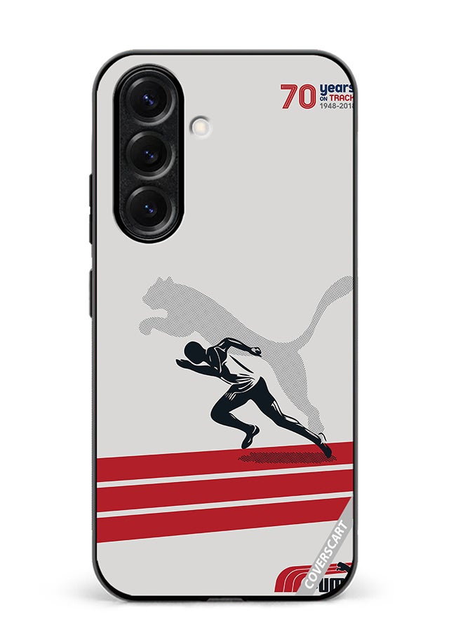 Protective Case Cover For Samsung Galaxy S25 Plus Puma Runner Design Multicolour