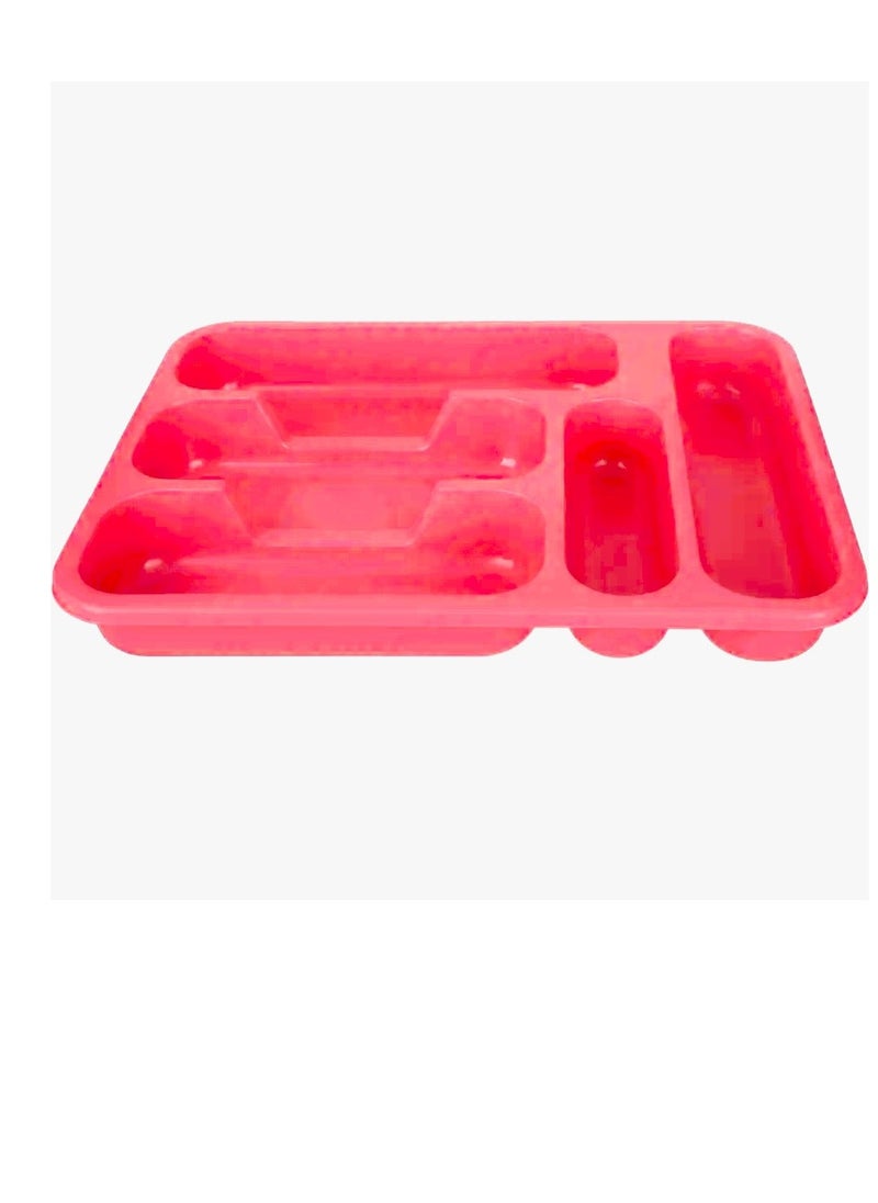 Generic Fork and Spoon Organizer, 26 x 32 x 4 cm - Multicolor  - Image 3