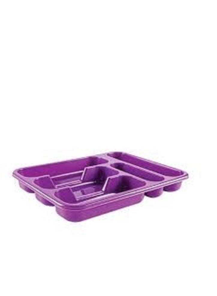 فافيلا منظم درج المطبخ وحامل أدوات المائدة – لتخزين وتنظيم أدوات المطبخ والملاعق والشوك – مقاوم للانزلاق وسهل التنظيف – ألوان متعددة - Image 4