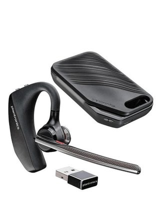 Poly Voyager 5200 UC USB-A Headset, Bluetooth 5.0, 4-Mic Noise Cancelling, WindSmart Technology, HD Voice, Smart Sensors, Voice Assistant, Up to 7 Hours Talk Time, Omnidirectional Mic, Compatible with Windows, macOS, Android & iOS, Includes BT600 USB Adapter, Rechargeable Li-ion Battery, Black | 7K2E1AA - pzsku/Z678C4456B29963FE946CZ/45/_/1733563834/74b1e96d-1d58-48a2-8ab9-e9c6eeab16ec