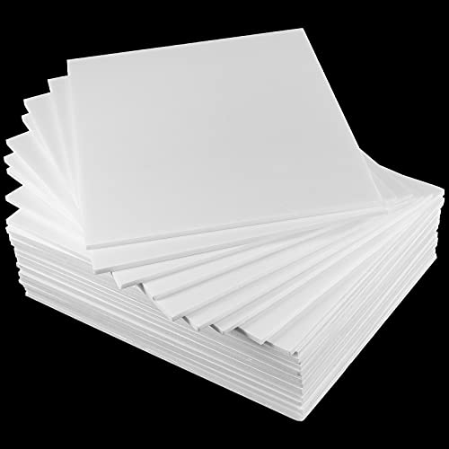HAKZEON 25 Pack White Poster Board, 11 x 14 Inch White Foam Board, 1/8 Inch Thick Foam Core Boards for Craft, Art Projects, Signboards, Display, Sculpting - Image 1