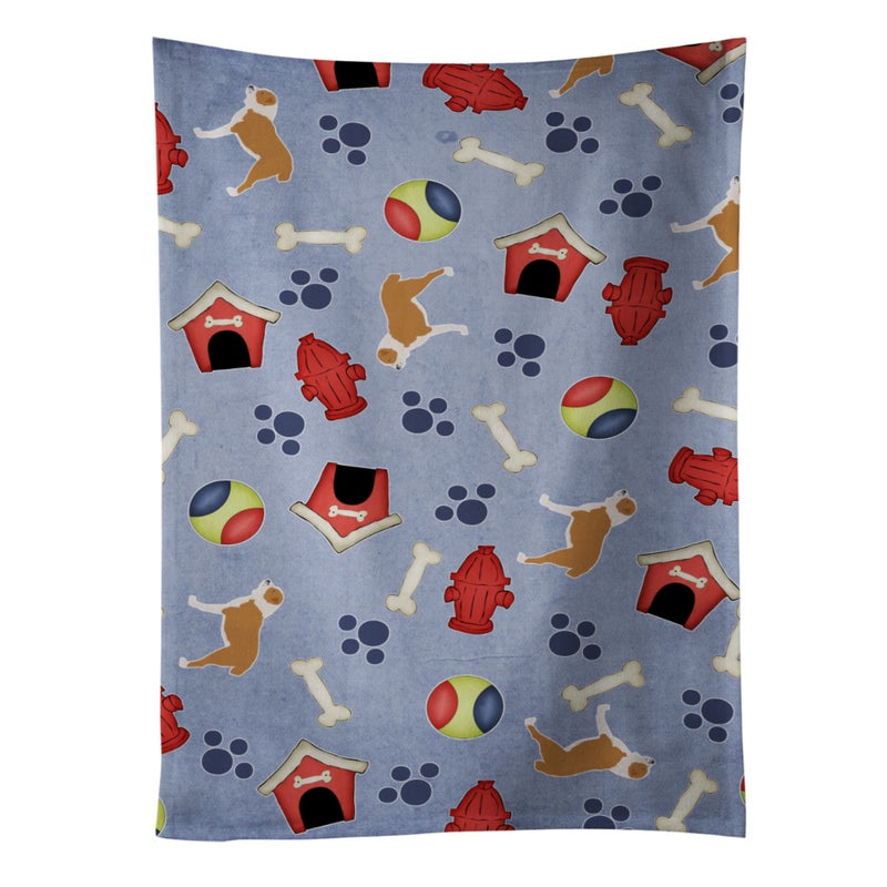 Caroline's Treasures ""Caroline's Treasures BB3928KTWL Central Asian Shepherd Dog Kitchen Towel  25"""" x 15""""  Multicolor""