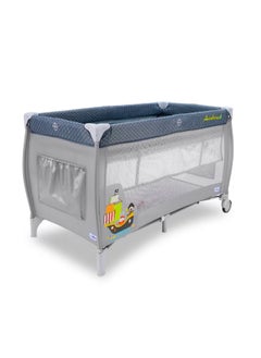 asalvo Travel Cot Smooth - Pirate Boat 
