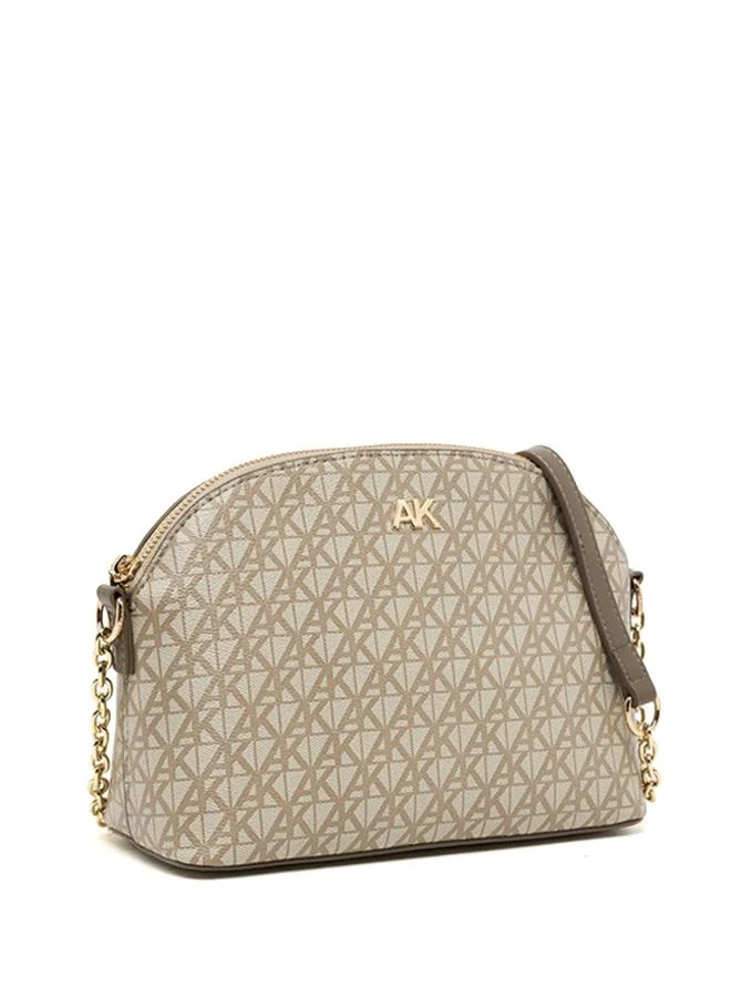 Anne Klein Patterned PU Crossbody Bag