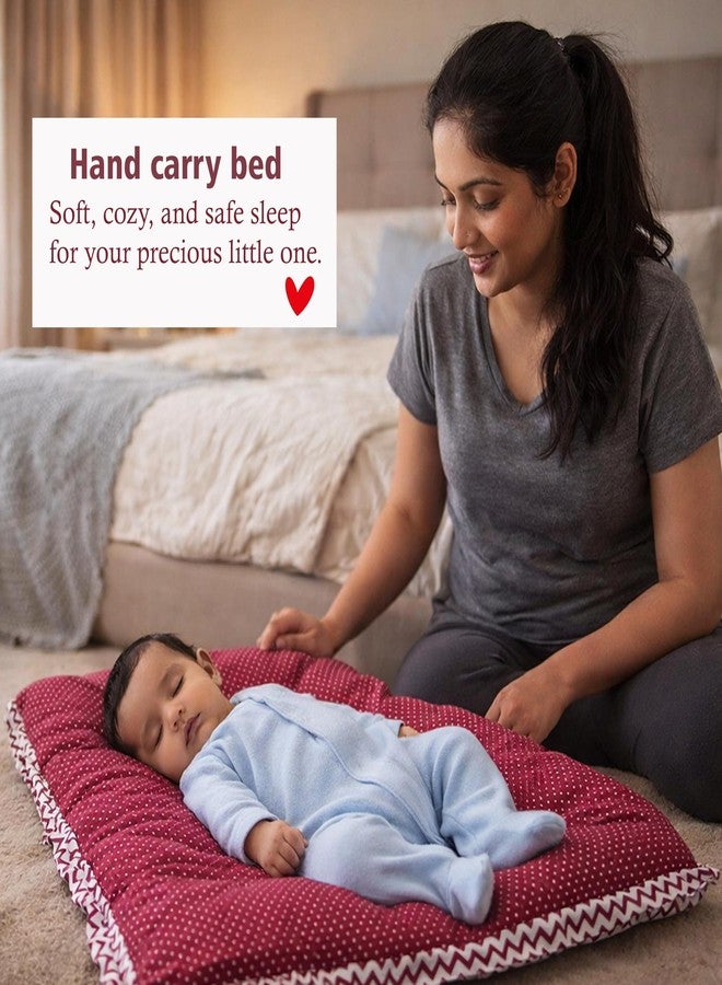Infantbond by fareto All Season use Baby Essentials Combo | Baby Products | Baby Gift Set | Baby Combo Set for New Born (0-6months)(Pack of 41) (Red Polka) - Image 3