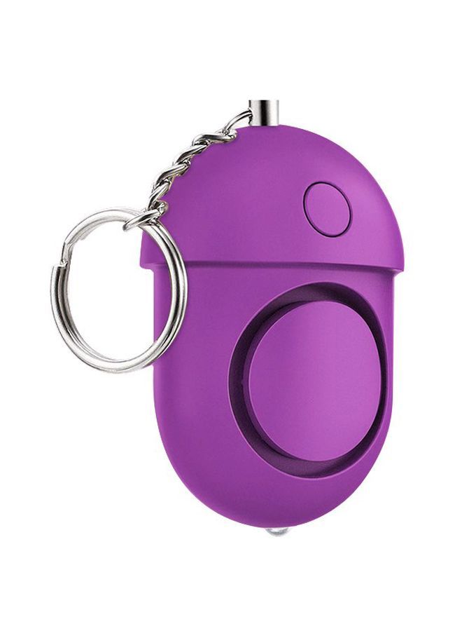 NIBEMINENT Self Defense Alarm Keychain Purple/Silver 8centimeter - Image 3
