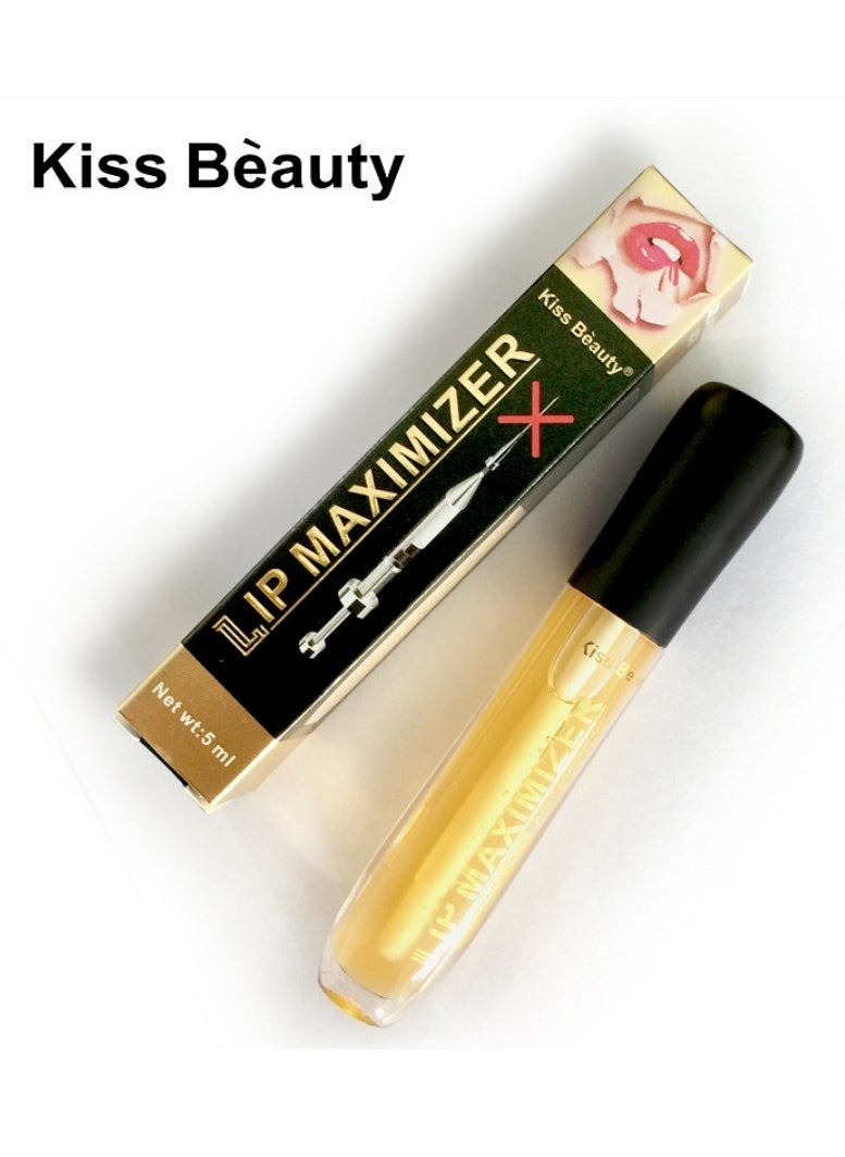 Kiss Beauty Lip Maximizer Plumper  Repairing Lip MaskClear 5ml  - Image 2